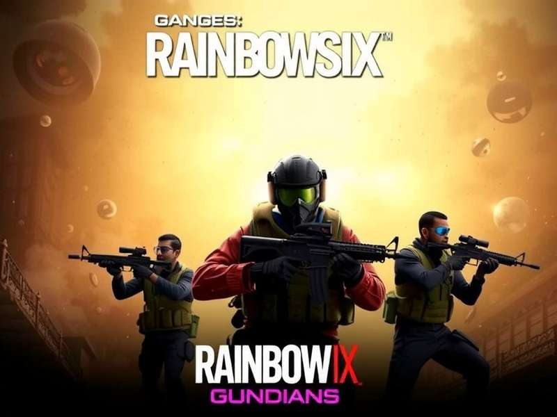 Rainbow Six Ganges Guardians game cover showing Indian tactical operators in action